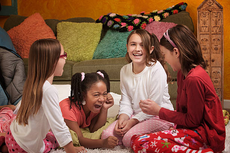 Teen sleepover birthday